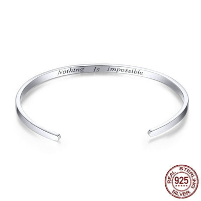 "Nothing is impossible" bracelets
